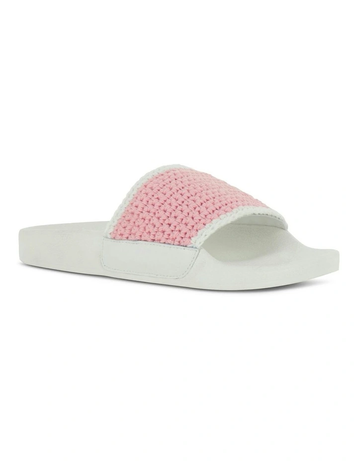 Esme Pool Slides in Pink