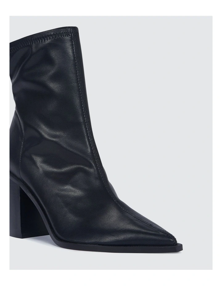 Kitka Ankle Boot in Black