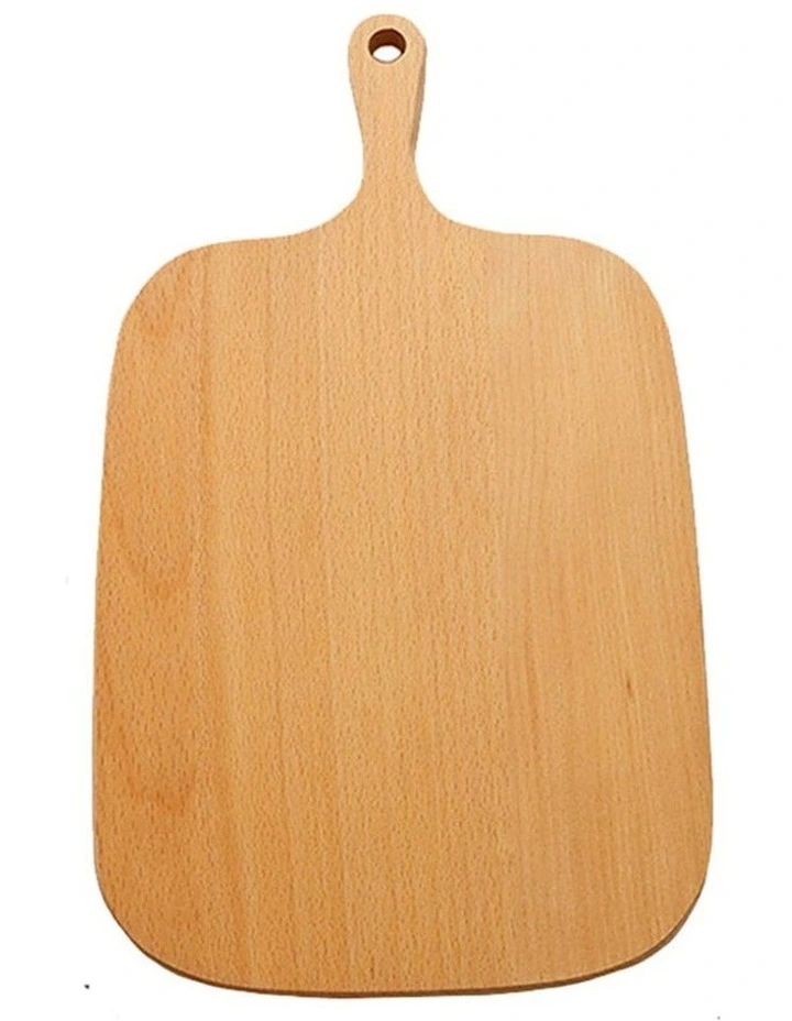 Rectangle Wooden Serving Tray with Handle33cm in Brown