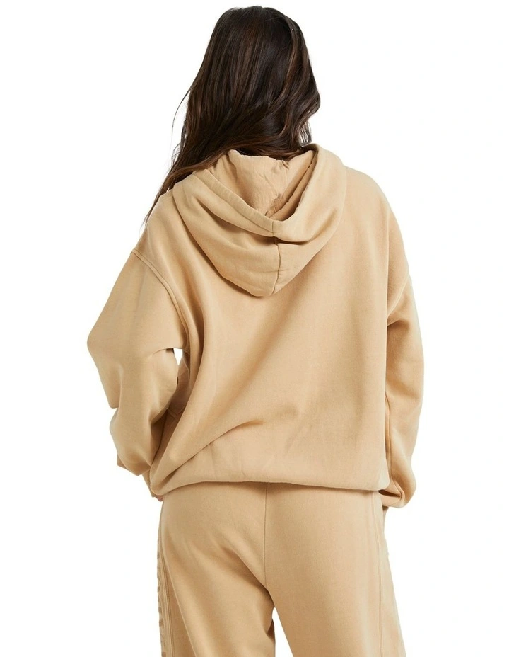 Baseline Pop Hoodie in Soft Sand