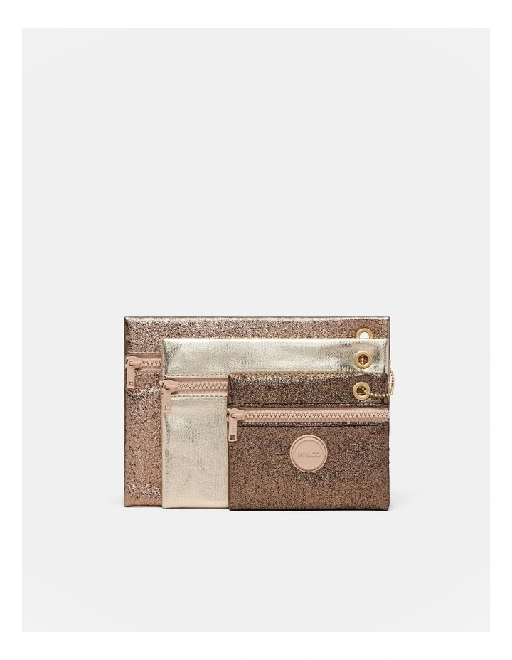 Trilogy Pouches in Waffle