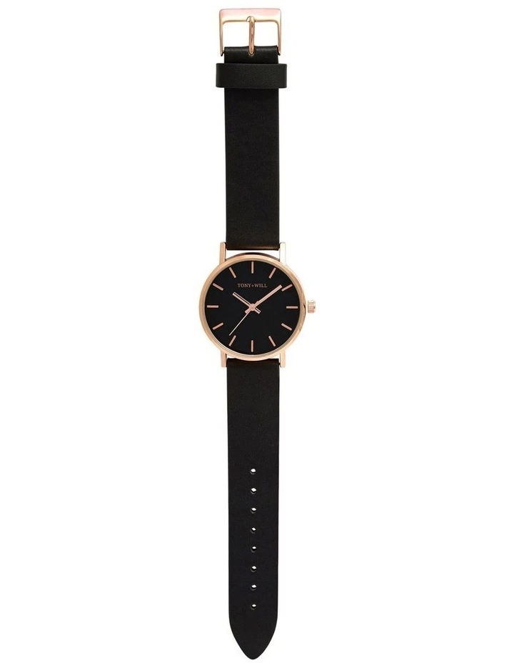 Small Classic Watch in Black