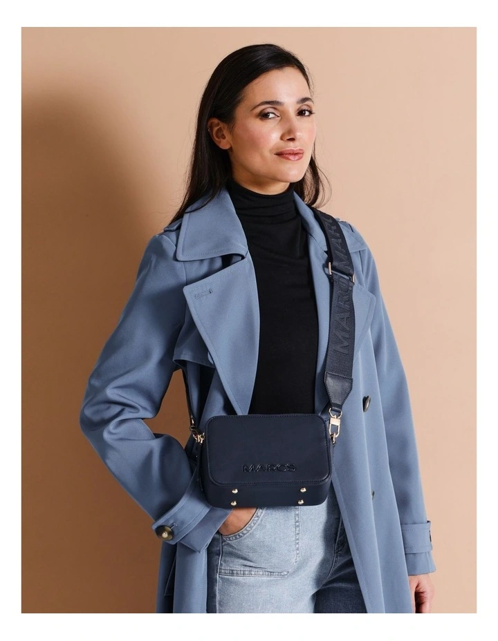 Budapest Crossbody Bag in Navy
