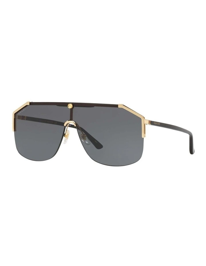 GG0291S Grey Sunglasses