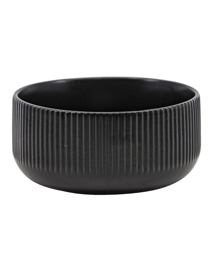 Brae 12cm Rice Bowl Black
