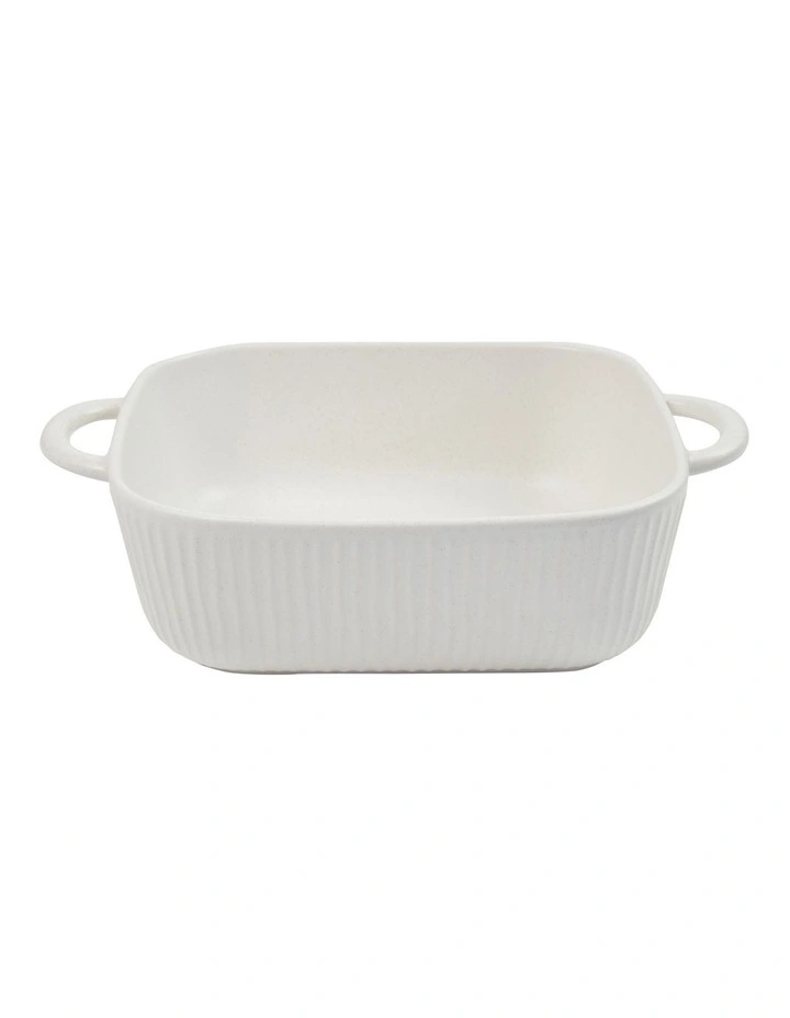 Albany Square Baking Dish 32x24x8cm in White