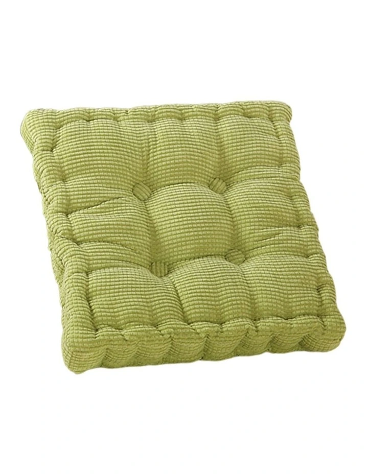 Square Cushion in Green