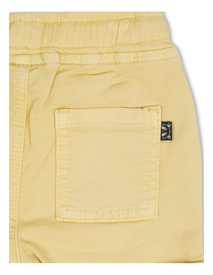 Elementary Shorts (Sizes 0-3) in Yellow