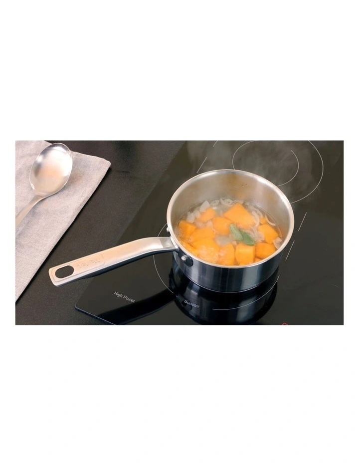 Virtuoso Induction Saucepan With Lid 16cm/1.5L in Stainless Steel