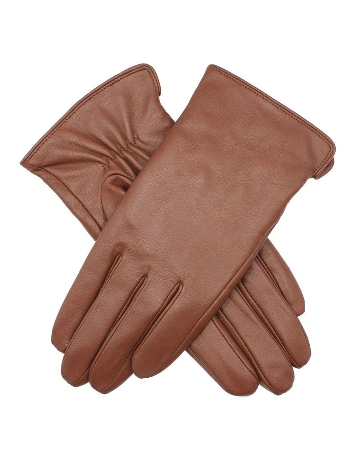 Classic Tan Leather Gloves