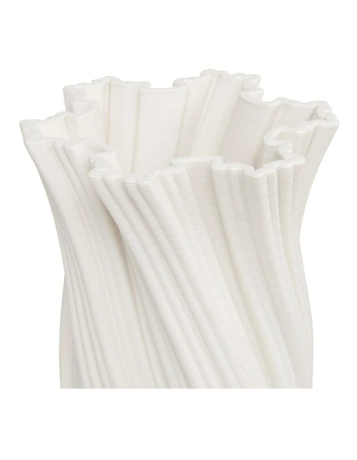 IVY Vase 24cm in White