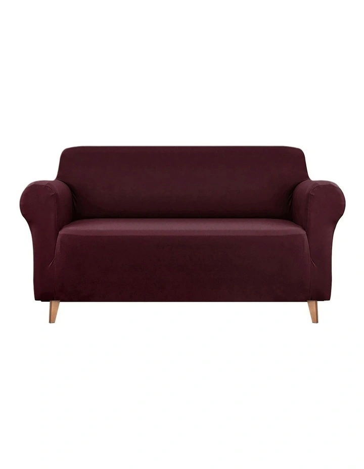 Sofa Cover Couch Covers 3 Seater Stretch in Burgundy