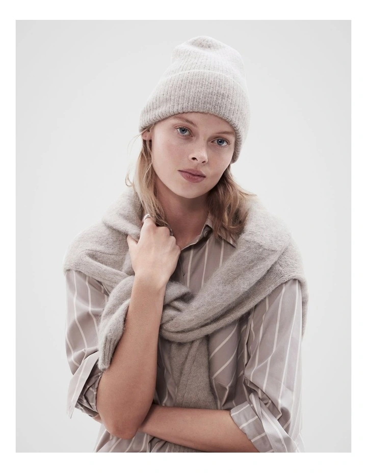 Lofty Beanie in Brown