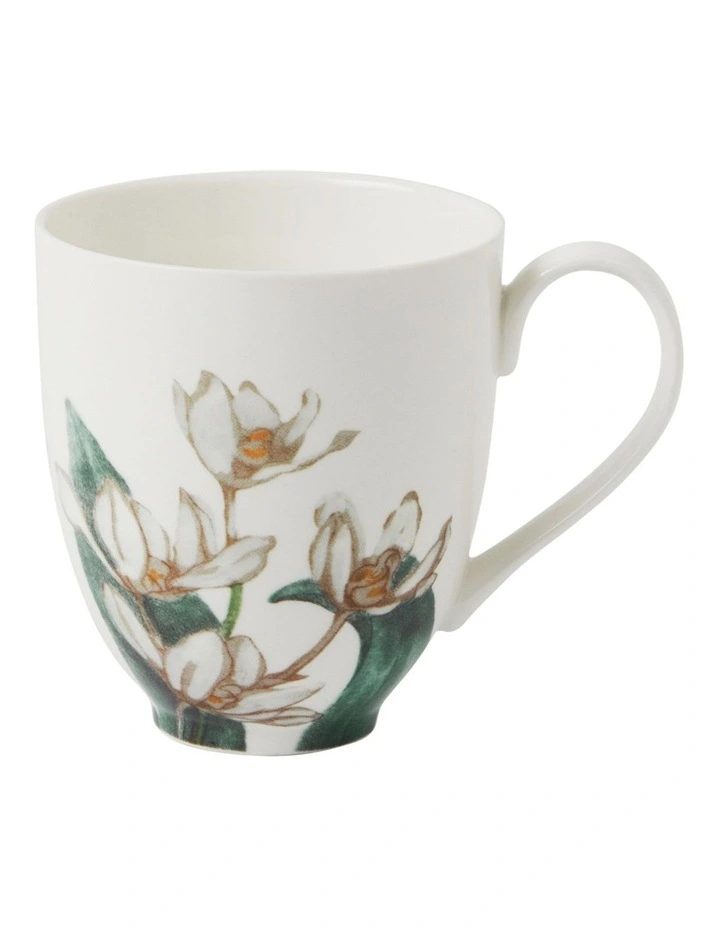 Royal Botanic Gardens Australian Orchids Mug 350ml in White
