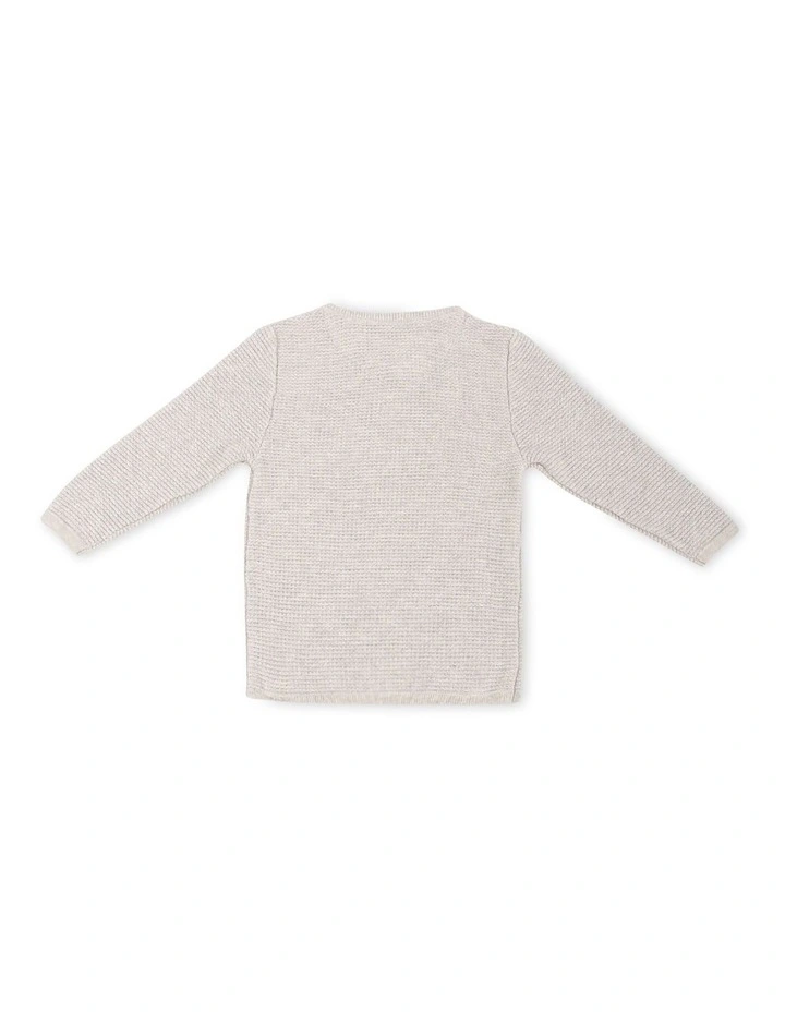 Richland Knit (0-2 years) in Oat Marle