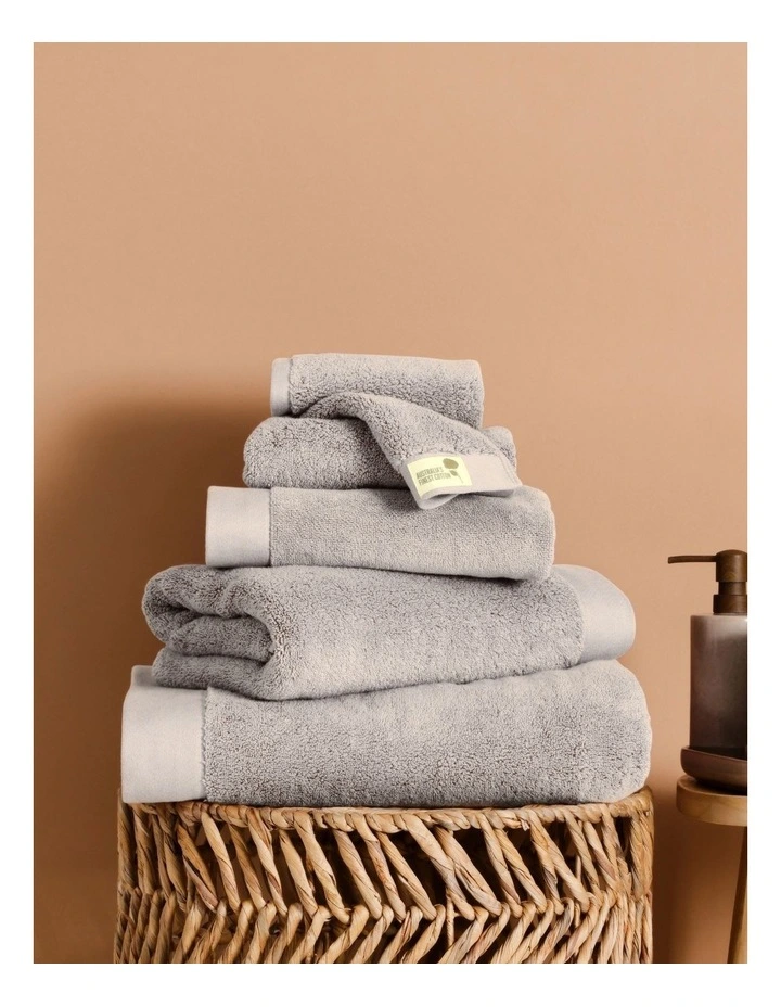 Cotton Towel Range in Stone