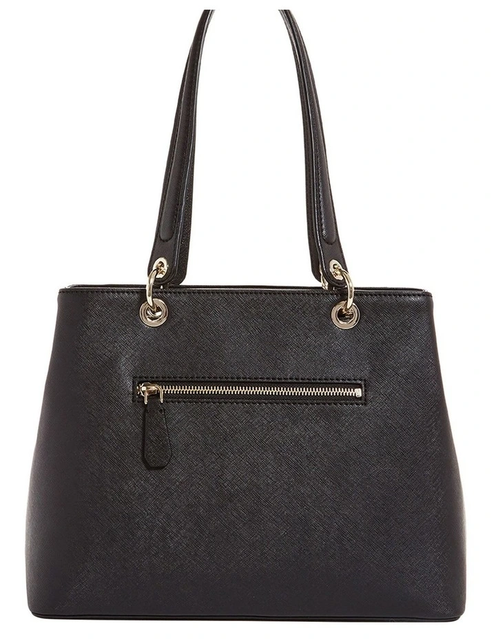 Kamryn Black Double Strap Tote Bag VG669136BLA