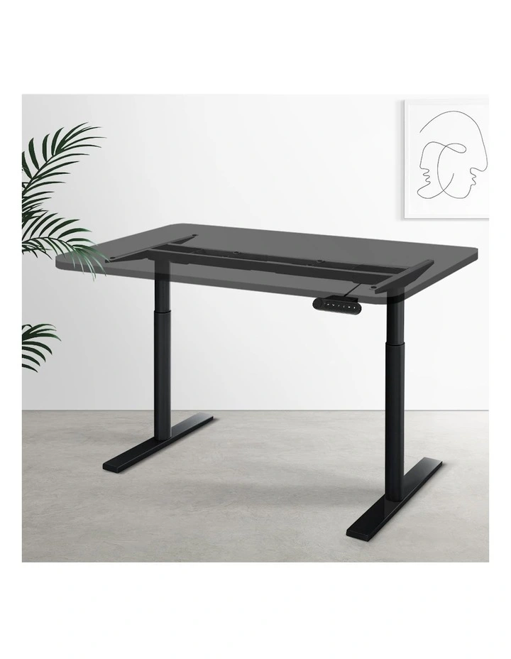 Motorised Adjustable Desk Frame in Black