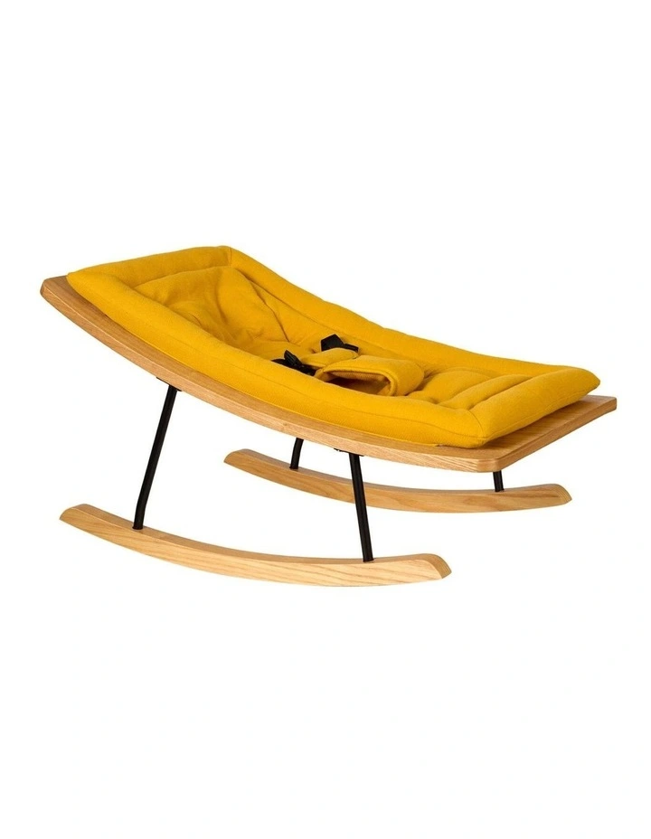 Rocking Bouncer Nursing Chair in Saffron