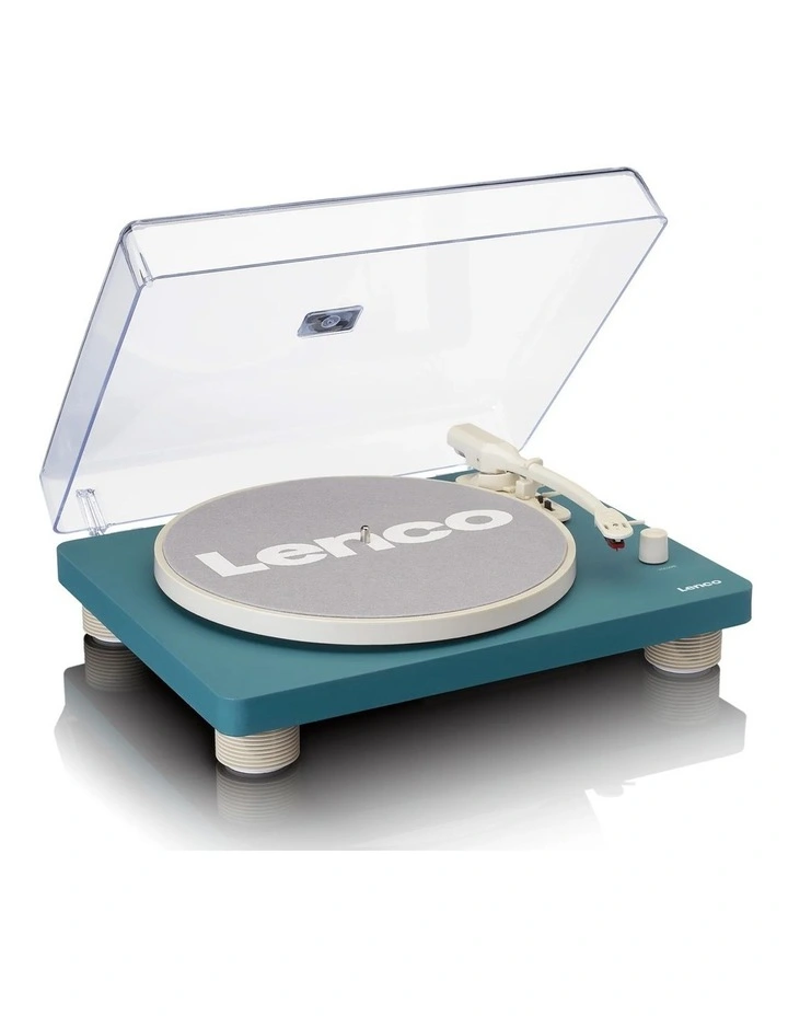 LS-50 Turntable with Built-In Speakers in Turquoise