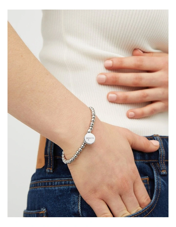 Ingot Bracelet in Silver