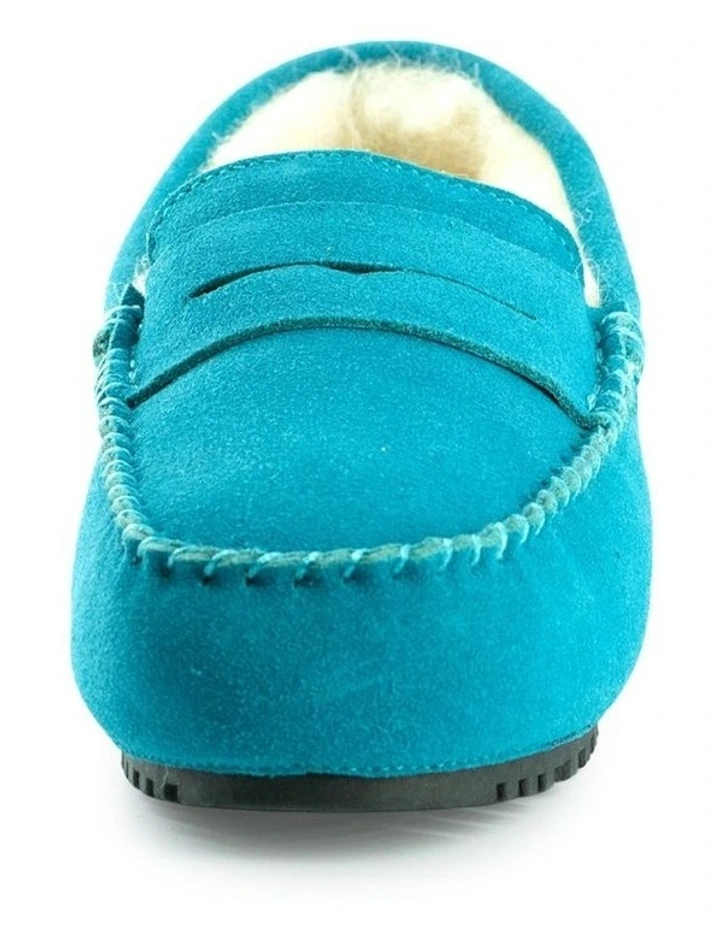 Women Byronbay Cosy Moccasin Blue