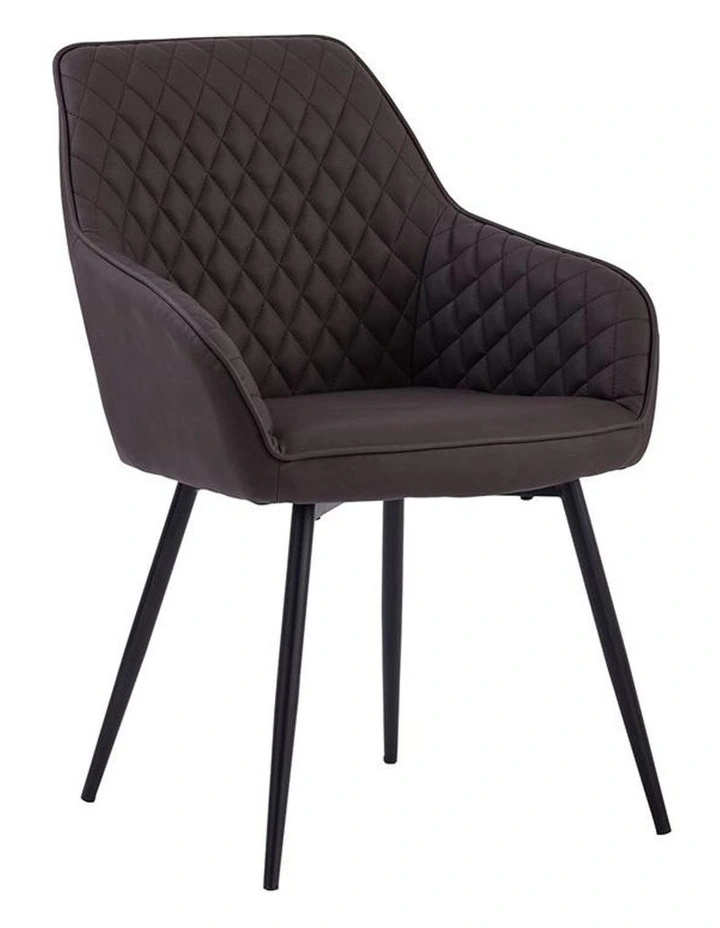 Hakon Dining Chair Brown & Black