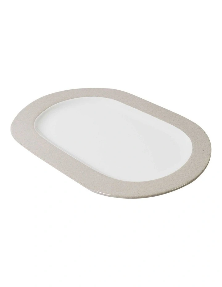 Swatch Oval Platter 28cm x 25cm in Tide
