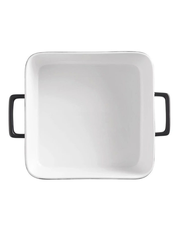 Epicurious Gift Boxed Square Baker in Black