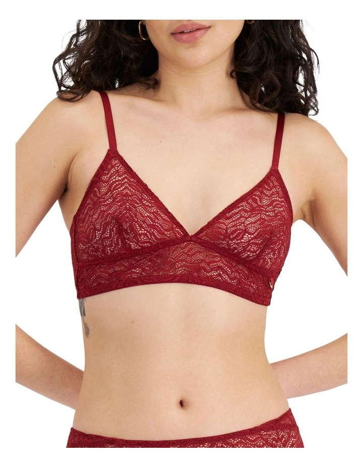 Because Lightweight Bralette in Poison Apple