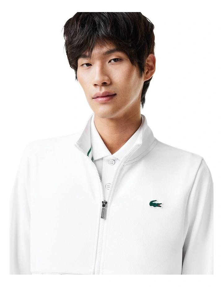 Heritage Track Jacket in White