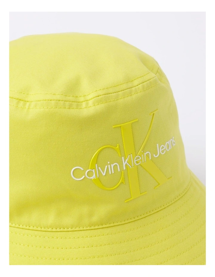 Monogram Bucket Hat in Absinthe Green
