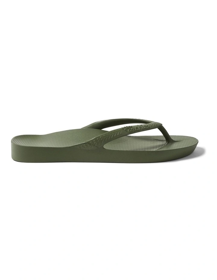 Arch Support Thongs in Green