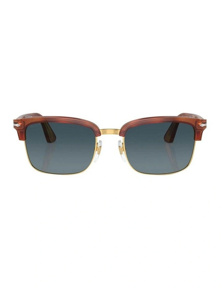 Polarised PO3327S Sunglasses in Brown