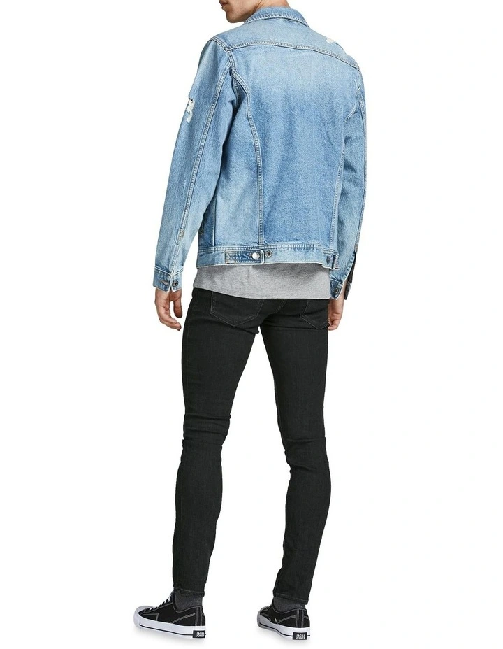 Liam Original Skinny Jeans in Black Denim