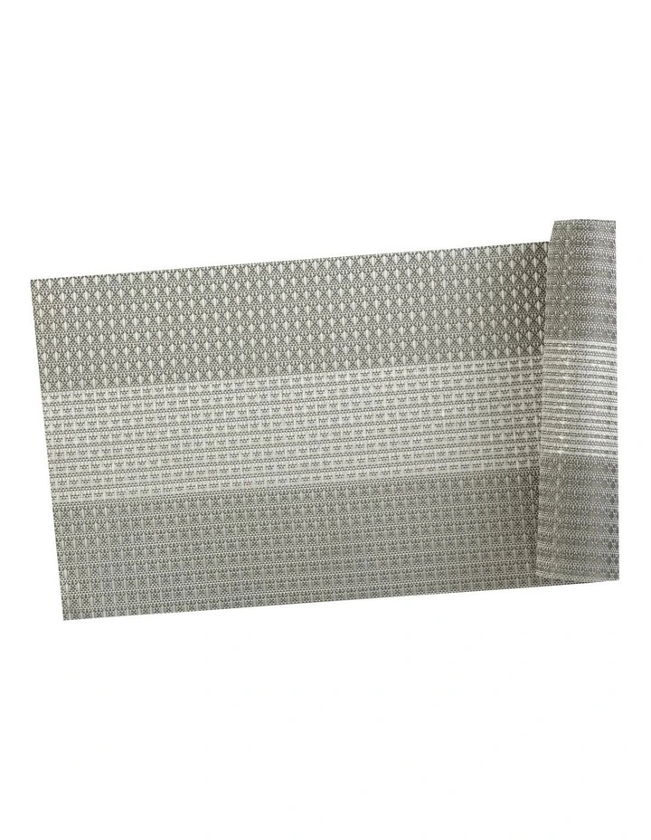 Table Accents Woven Lurex Runner 30x150cm in Grey