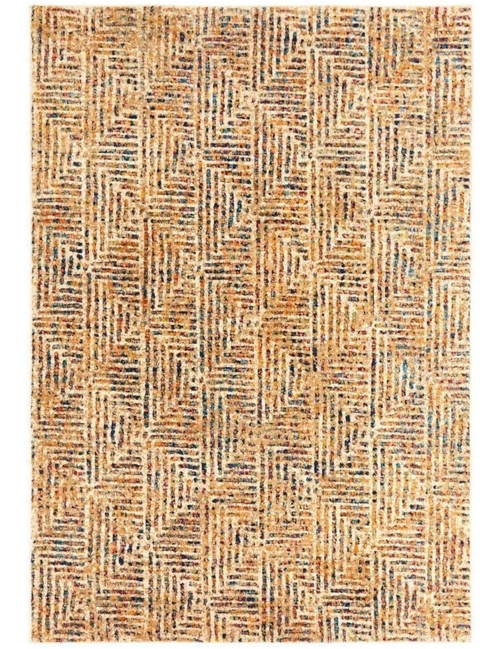 Dreamscape Movement Modern Rug in Multi