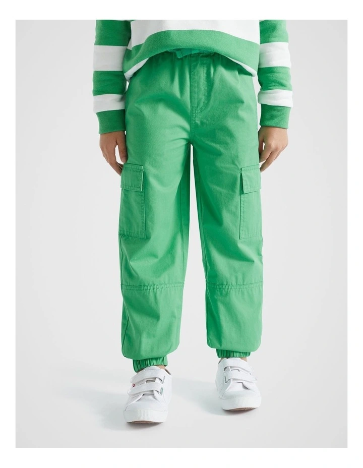 Core Cargo Pant in Apple Green