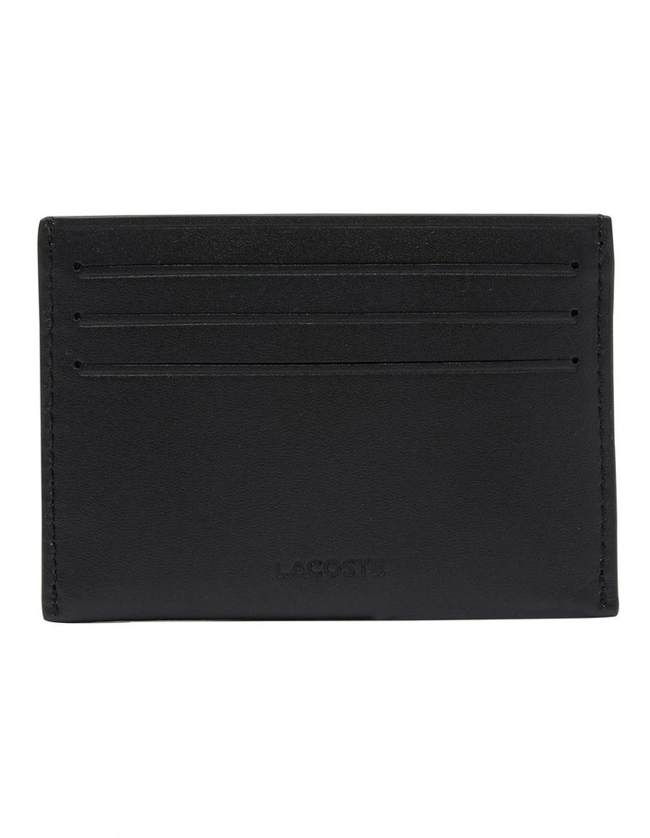 Card Holder & Polo Key Chain Gift Set in Noir