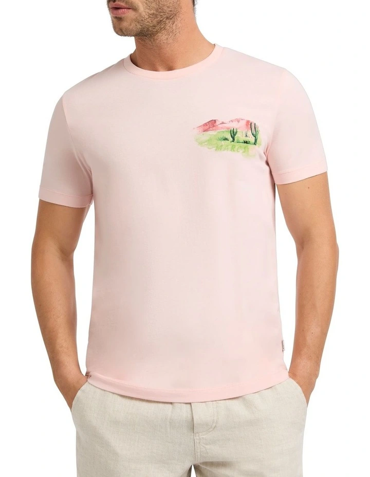 Sweet Cacti Of Mine Tee in Rose