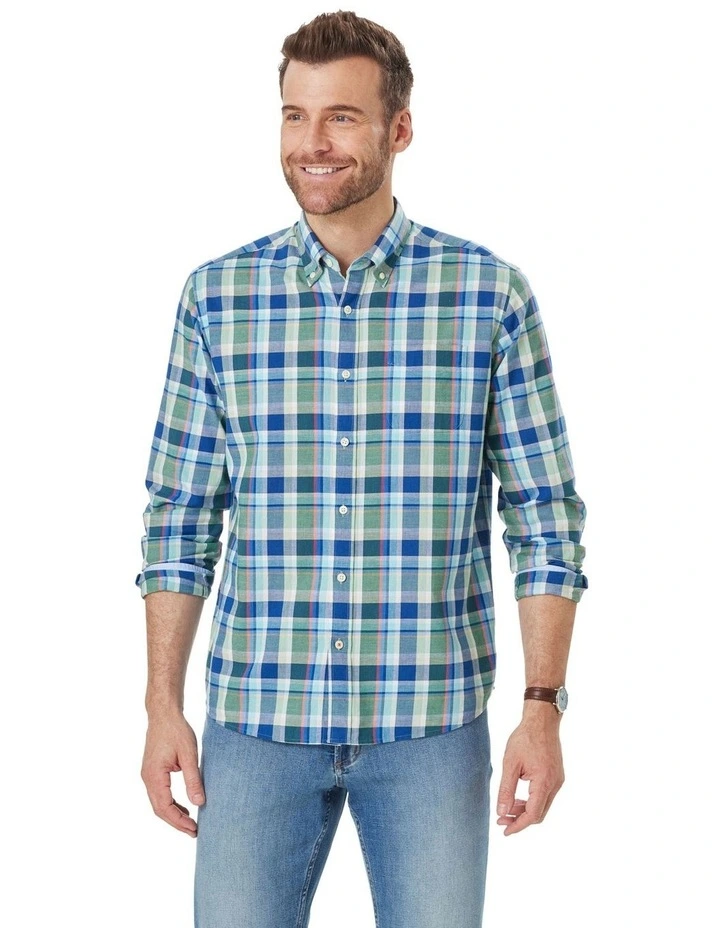 Casual Clubhouse Shirt in Multi Check