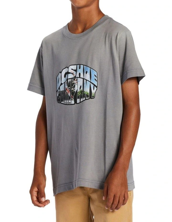 Citywide Short Sleeve Tee in Pewter Potassium