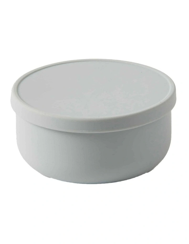 Henny Round Silicone Bowl 13cm in Steele