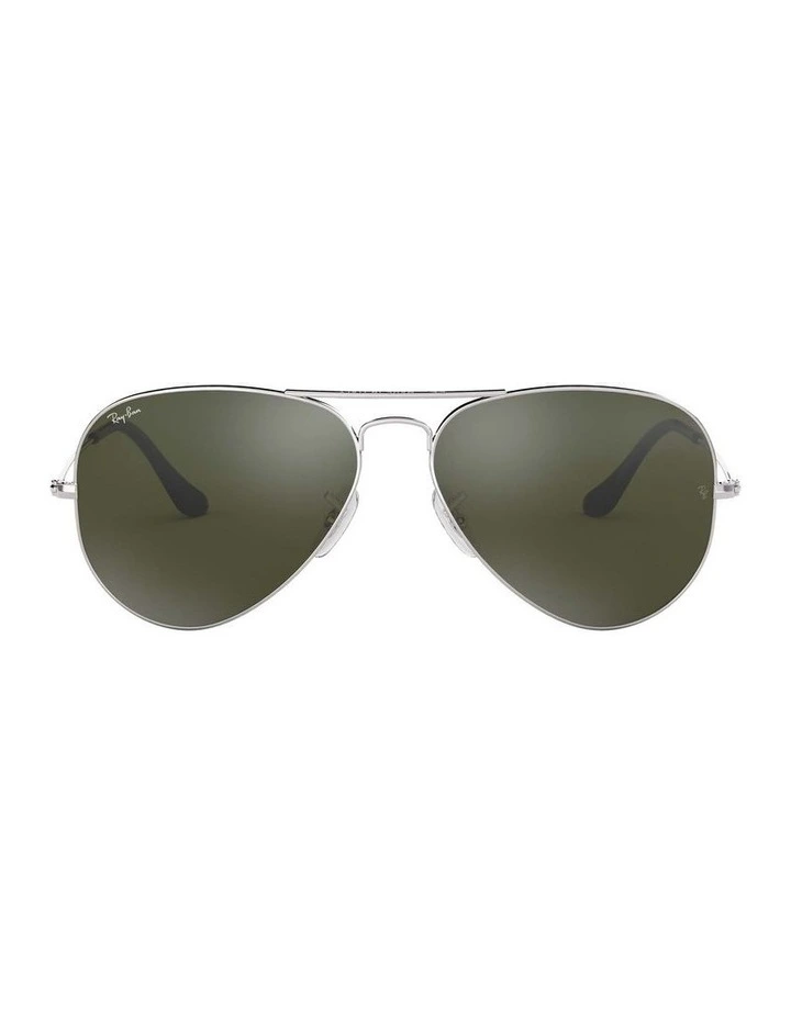 Aviator Mirror Silver RB3025 Sunglasses