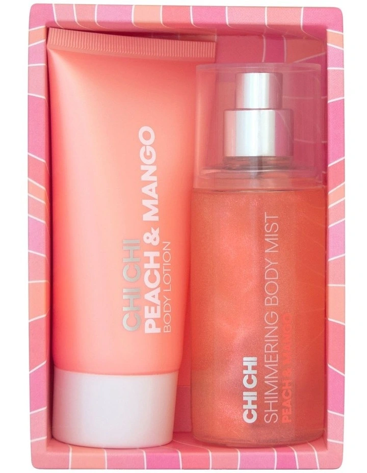 Peach & Mango Shimmering Body Mist & Body Lotion