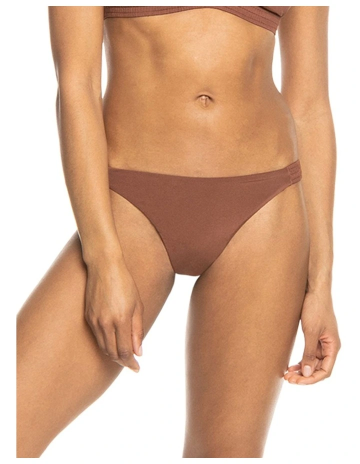 Silky Island Cheeky Bikini Bottoms in Root Beer