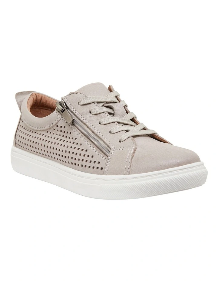 Rio Sneakers in Light Grey Leather