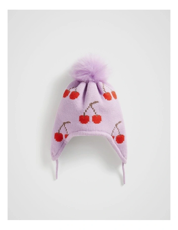 Cherry Beanie in Multi