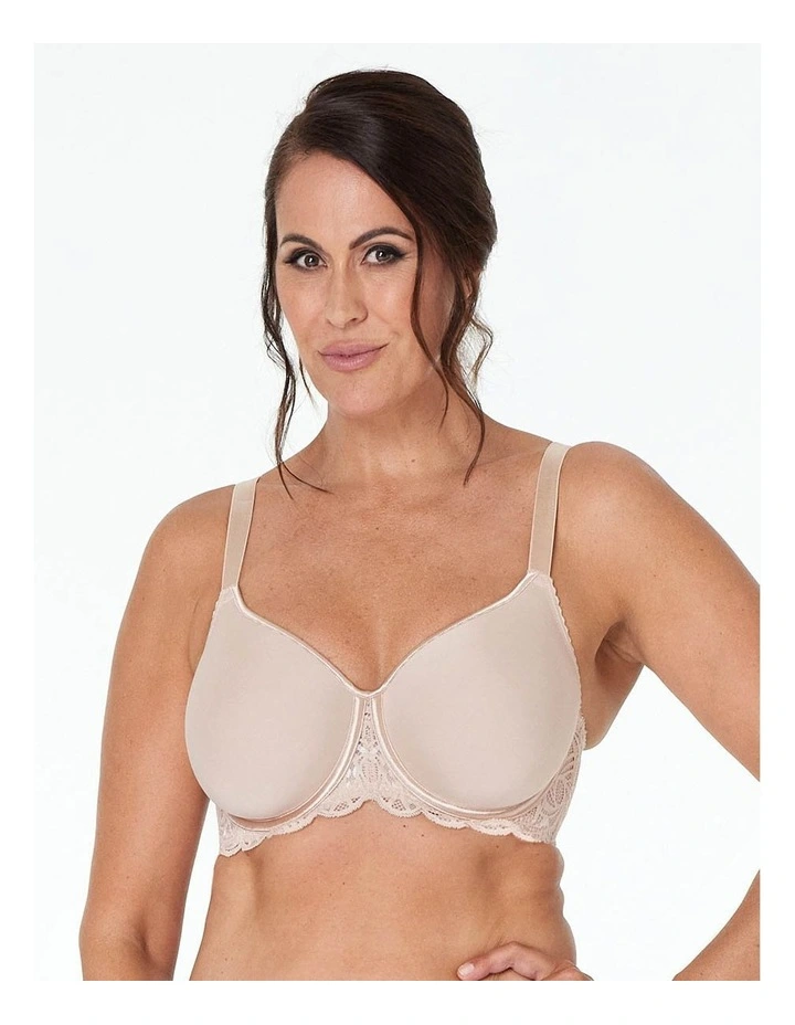 Lace Perfect Contour Bra in Latte