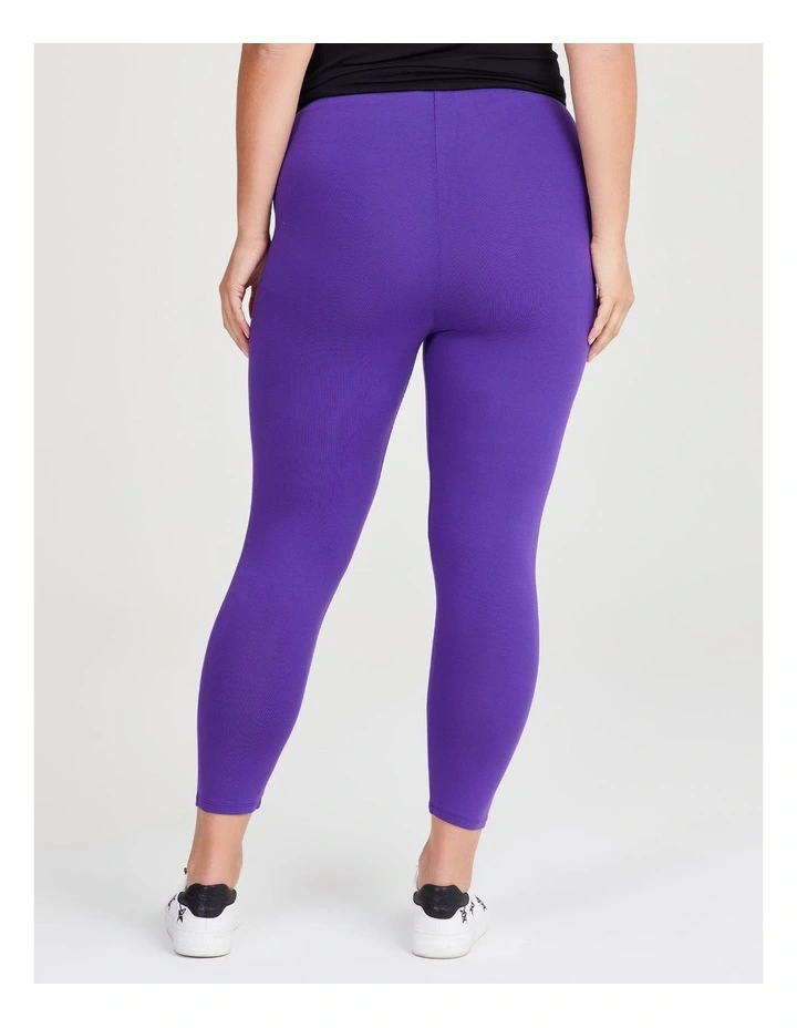Bamboo Breezy 7/8 Legging in Iris
